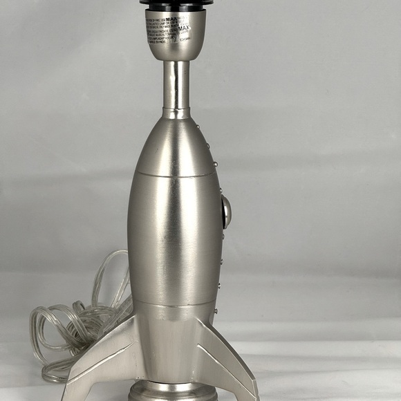 Pottery Barn Rocketship Table Lamp (10") - Picture 3 of 4